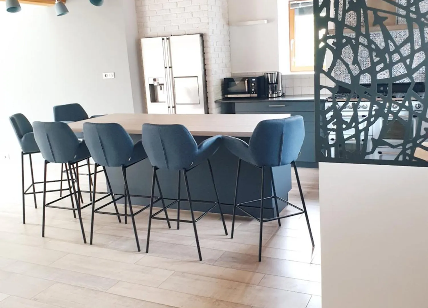 بيت للعطل فيلا Grande Longere Renovee Pour 10 Personnes Tréogat